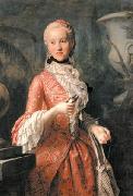 Portrait of Marie Kunigunde of Saxony (1740-1826), Abbess of Thorn and Essen, daughter of Augustus III of Poland Pietro